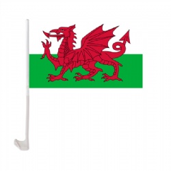 Wales Car Flags 30*45cm