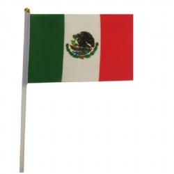 Mexico Hand Flags