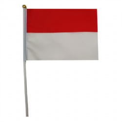 Indonesia Hand Flags