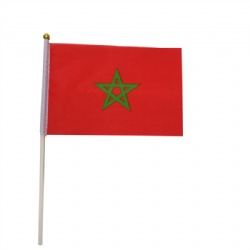 Morocco Hand Flags