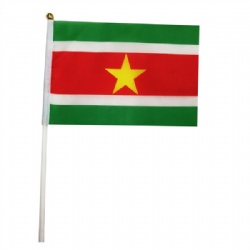 Suriname Hand Flags