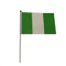 Nigeria Hand Flags