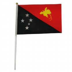 Papua New Guinea Hand Flags