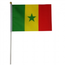 Senegal Hand Flags