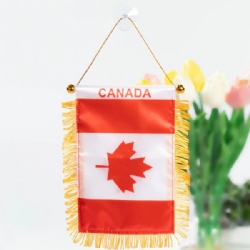 Canada World Cup Hanging Flag