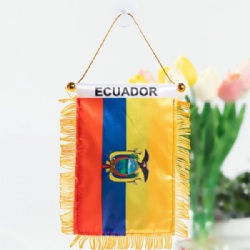 Ecuador World Cup Hanging Flag