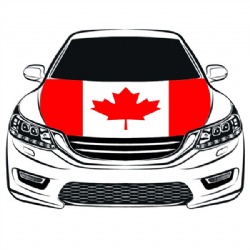 Car Hood Cover Flags -Canada