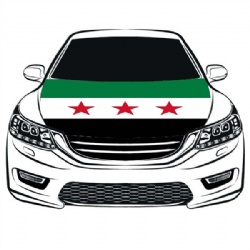 Car Hood Cover Flags -Syria