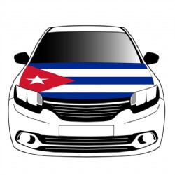 Car Hood Cover Flags -Cuba