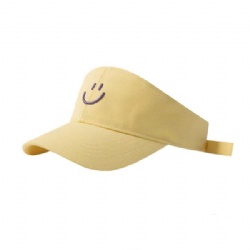 Embroidered Smile Hat