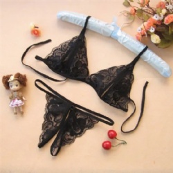 Crotchless Lingerie Thongs