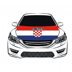 Car Hood Cover Flags -Croatia