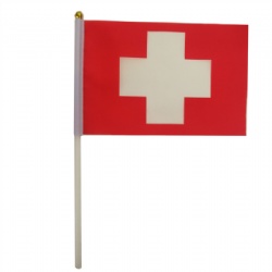 Switzerland Hand Flags